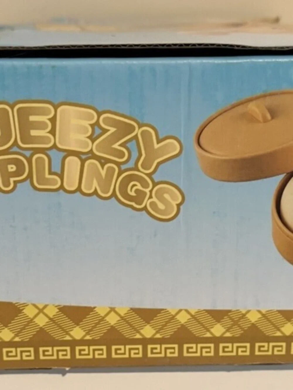 Squeezy Dumplings 12pc Full Case Mystery Squishy Sensory Fidget Steamer Toys